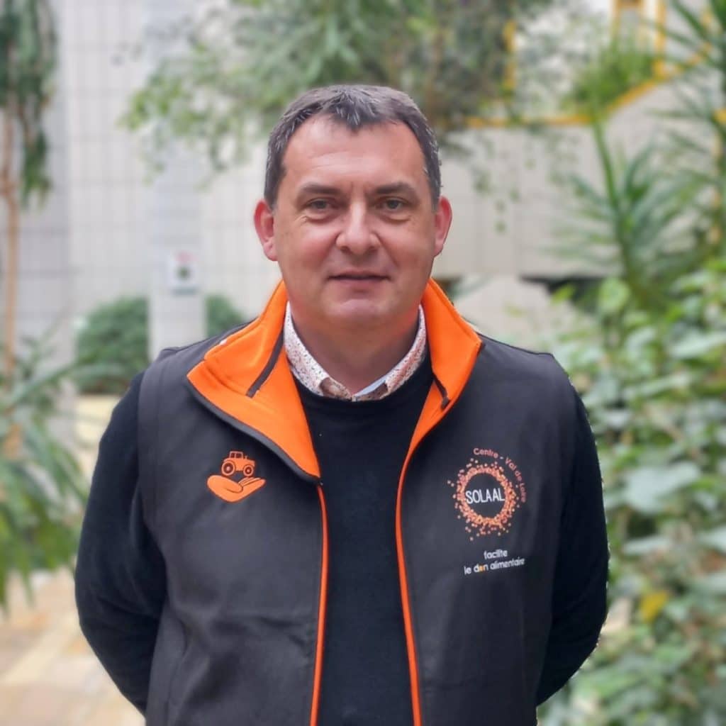 Sébastien Prouteau, président SOLAAL Centre - Val de Loire et agriculteur